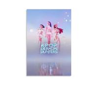 AXHOGMA K-pop Demon Hunters Posters for Room Aesthetic Canvas Wall Art Bedroom Decor08x12inch(20x30cm)