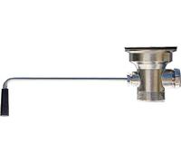 Axia 3-1/2 in. Twist Waste Commercial Twist Drain Valve w/Overflow (3½" Ø Twist Waste Drain)