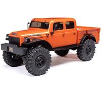 Axial RC Truck SCX24 40's 4 Door Dodge Power Wagon Orange1/24 4 Wheel Drive-RTR (Everything Needed to Run Included) AXI00007T1
