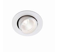 AXIAL 9W Round High Performance Cool White LED Adjustable Tilt Recessed Commercial Retail Display Illumination Downlight Spot Lighting