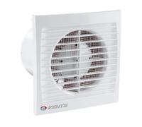 AXIAL BATHROOM WALL FAN 100MM WITH PULL CORD SWITCH, WHITE