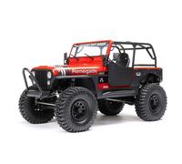 Axial 1/10 Scx10 Iii Jeep Cj-7 4Wd Brushed Rtr, Red