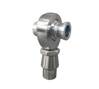 Axial Joint Metric size M20 Rod End Joint kit, end + Weldable bung + Jam nut + Misalignment spacer, fit all car model Car Tie Rod Axle Joints(M20 Right Thread)