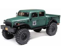Axial SCX24 40's 4 Door Dodge Power Wagon Green 1/24 4 Wheel Drive-RTR AXI00007T2
