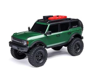 Axial SCX24 Ford Bronco 4X4 Ready to Run RC Rock Crawler 1:24 Brush Motor Offraod Truck Remote Control Extra Torque Includes Battery and Charger Green