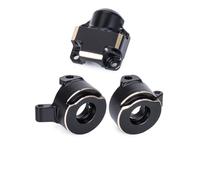 Axial SCX30 1/30 Brass Upgrade Set - Steering Knuckles/Diff Covers/Rear Hub Weights - for Ford Bronco Jeep Wrangler Models (Front Axle Weight)