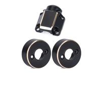 Axial SCX30 1/30 Brass Upgrade Set - Steering Knuckles/Diff Covers/Rear Hub Weights - for Ford Bronco Jeep Wrangler Models (Rear Axle Weight)