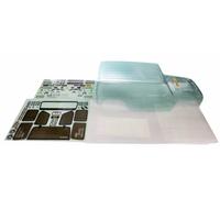 Axial SCX6 Jeep JLU 4dr Wrangler 1/6 Clear Body Shell AXI250000