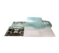 Axial SCX6: Jeep JLU 4dr Wrangler Body (Clear) AXI250000