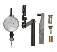 Axial Support Indicator Accessory Set with Extension Rod and Dovetail Clamp for Imperial Lever Dial Gauge Providing Adjustable Measurement Range