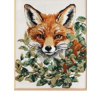 AxiangziK Animal DIY Rug Making Kit Cartoon Fox DIY Latch Hook Kits Hand Craft Embroidery Tapestry Carpet Rug Making Enthusiasts Gift 39x55in