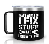 AXIARA Funny Gifts For Men - Father's Day, Christmas, Birthday Gifts For Dad Gifts From Daughter, Son, Grandpa From Grandkids, Uncle, Husband - 14 Oz Insulated Coffee Mug