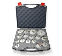 AXILYZE Automotive Brake Bleeder Adapter Set, 16PCS Brake Master Cylinder Bleeder Adapter Kit for Manual, Pneumatic Brake Fluid Bleeder, or Brake Power Fluid Bleeding