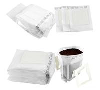 Axincardarm 300 Pcs Portable Coffee Filter Bags Paper Coffee Drip Filter Bag Hanging Ear Drip Bag for Home, Office, Travel, Camping