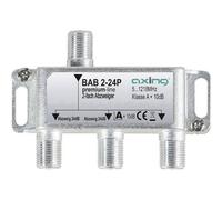 Axing BAB 2-24P Cable Tv Splitter 2-Way 5-1218 Mhz Audio & Video A...