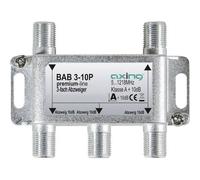 Axing BAB 3-10P Cable Tv Splitter 3-Way 5-1218 Mhz Audio & Video A...
