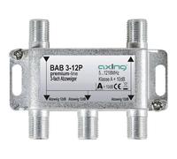 Axing BAB 3-12P Cable Tv Splitter 3-Way 5-1218 Mhz Audio Video Ada...