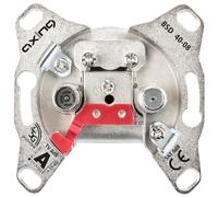 Axing BSD 40-08 Feed-Through Socket 8 dB SAT/CATV 5-2200 MHz Cable TV Return Channel Compatible