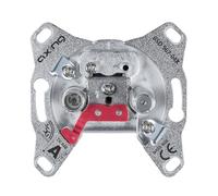 Axing BSD 967-04X Multimedia Spur Socket 4 dB 5-1800 MHz Cable TV Socket Broadband Return Channel Suitable CATV Data