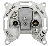 Axing SSD 5-00 Antenna socket TV FM SAT Flush mount Terminated Ant...