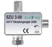 Axing SZU 3-00 adjustable attenuator for Sat with F connectors (20 dB, 0-2400 MHz)