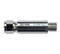 Axing TZU 19-66 High Pass Filter blocks 5-68 MHz (85-2200 MHz, DC-pass)