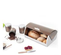 (Axinite-Copper) SQ Professional Gems 4pc Bread Bin - Canisters Set