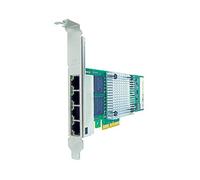 Axiom 10/100/1000MBS Quad Port RJ45 PCIE X4 NIC Card for DELL - 540-BBCW