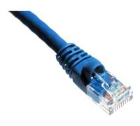 Axiom 15ft Cat6a 650mhz Patch Cable Molded Boot (blue)