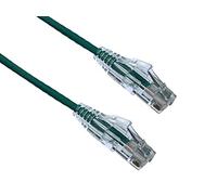 Axiom 60FT CAT6A BENDNFLEX ULTRA-THIN SNAGLESS PATCH CABLE 650MHZ (GREEN)