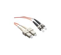 Axiom AXG92645 10m OFNR OM1 2x SC 2x ST Orange Fiber Optic Cable (10m, OFNR, OM1, 2x SC, 2x ST, Orange)