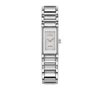 Axiom Eco-Drive 14.3mm X 28.5mm Ladies Watch Silver Dial