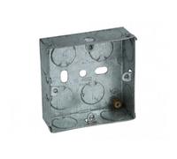 Axiom Electrical Metal Socket Box Multi Colour (Single, 25mm Pack Of 10)
