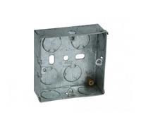 Axiom Electrical Metal Switch Box 16mm (Pack 20) Multi Colour (One Size)