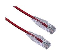 AXIOM MEMORY SOLUTIONLC AXIOM 100FT CAT6 BENDNFLEX ULTRA-THIN SNAGLESS PATCH CABLE 550MHZ (RED)