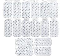 Axion Pack of 16 Electrodes. Self-Adhesive Pads 10x5cm for TENS EMS Units with 2mm Connection. Pads for Pain Treatment, Muscle Growth, Toning and Massage