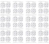 Axion Pack of 48 Electrodes. Self-Adhesive Pads 4x4cm for TENS EMS Units with 2mm Connection | Pads for Pain Treatment, Muscle Growth, Weight Loss and Massage