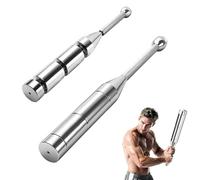 Axiqunel 17.6LB Adjustable Macebell Clubbell, Steel Mace bell, Workout Mace, Strength Training Equipment for Full Body, Muscles, Shoulder, Grips & Forearms Workouts, 6 Weight Options(6.6-17.6Lbs)