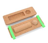 Axiqunel Cork Balance Board Foot Ankle Strengthener & Stability Trainer Kit