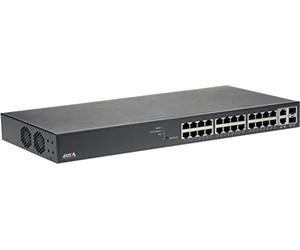 Axis 01192-002 PoE+ Rack-Mountable Managed Network Switch