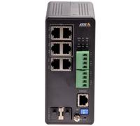 Axis 01633-001 network switch Managed Gigabit Ethernet (10/100/1000) Power over Ethernet (PoE) Black