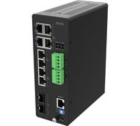 Axis 02621-001 network switch Managed 10G Ethernet (100/1000/10000) Power over Ethernet (PoE) Black