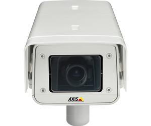 Axis 0526-001 - AXIS P1357 - 5MP resolution, day/night, fixed camera with varifocal 2.8-8 mm P-iris lens and remote back focus (camera also supports DC-iris lenses). H.264 and Motion JPEG streams/ HDTV 1080p at 30 fps. WDR. Power over Ethernet. Power supply not included.
