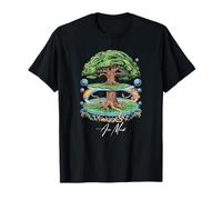 Axis Mundi Graphic - Mythical World Tree Symbol Art T-Shirt