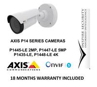 Axis P1468-LE P1448-LE P1447-LE P1445-LE P1435-LE 4K/HD Network Cameras IP66