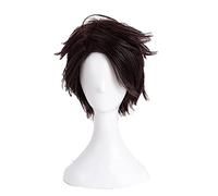 Axis Powers Hetalia Austria Roderich Edelstein Cosplay Wigs Short Coffee Brown Heat Resistant Synthetic Hair Wig + Wig Cap
