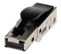 Axis RJ45 Field Connector, Male Straight Cat5e/Cat6, 10-Pack