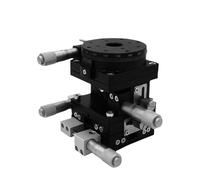 Axis Sliding Table 4-Axis V-Type Fine-Tuning Platform Manual Linear Platform Bearing Adjustment Slider