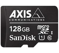AXIS Surveillance - Flash Memory Card (MicroSDXC to SD Adapter Included) - 128 GB - UHS-I U1 / Class10 - microSDXC UHS-I - Black - for AXIS M3058, M5065, P1447, P1448, P3374, P3375, P3904, Q1
