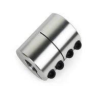 Axis Tight 1pcs D40 L50 Rigid Coupling Shaft Rod Coupler CNC Stepper Motor Carving Machine Screw Shaft Size 10mm to 22mm Bearings Adapter(14x20mm)